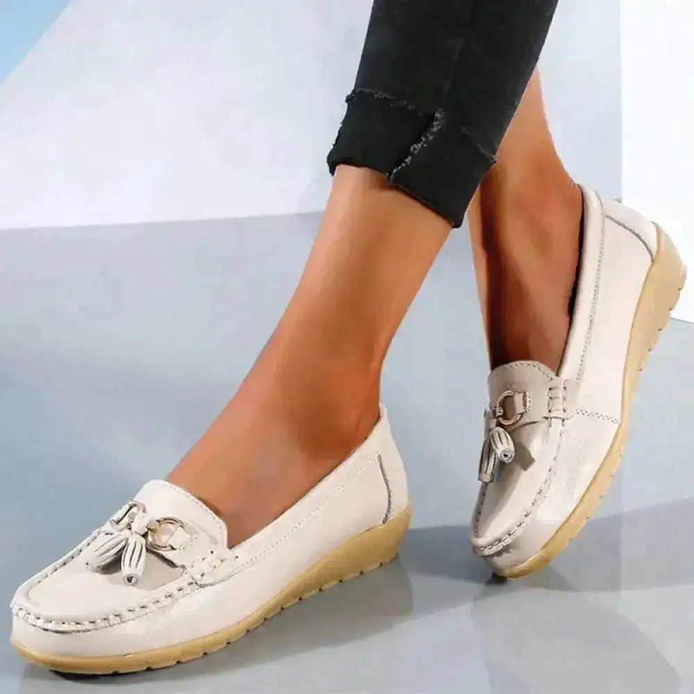 Cozy Ortho Walk Loafers Beige / 37 shoes woman