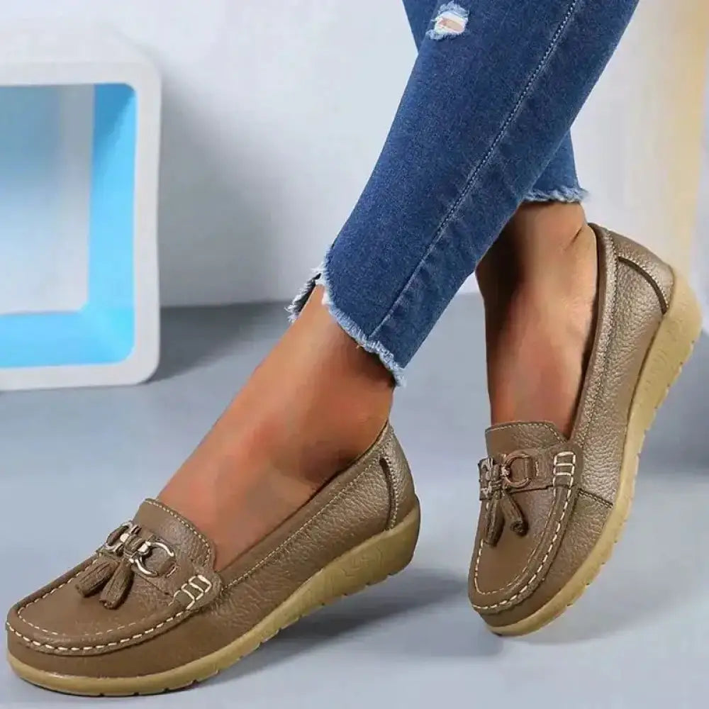 Cozy Ortho Walk Loafers shoes woman